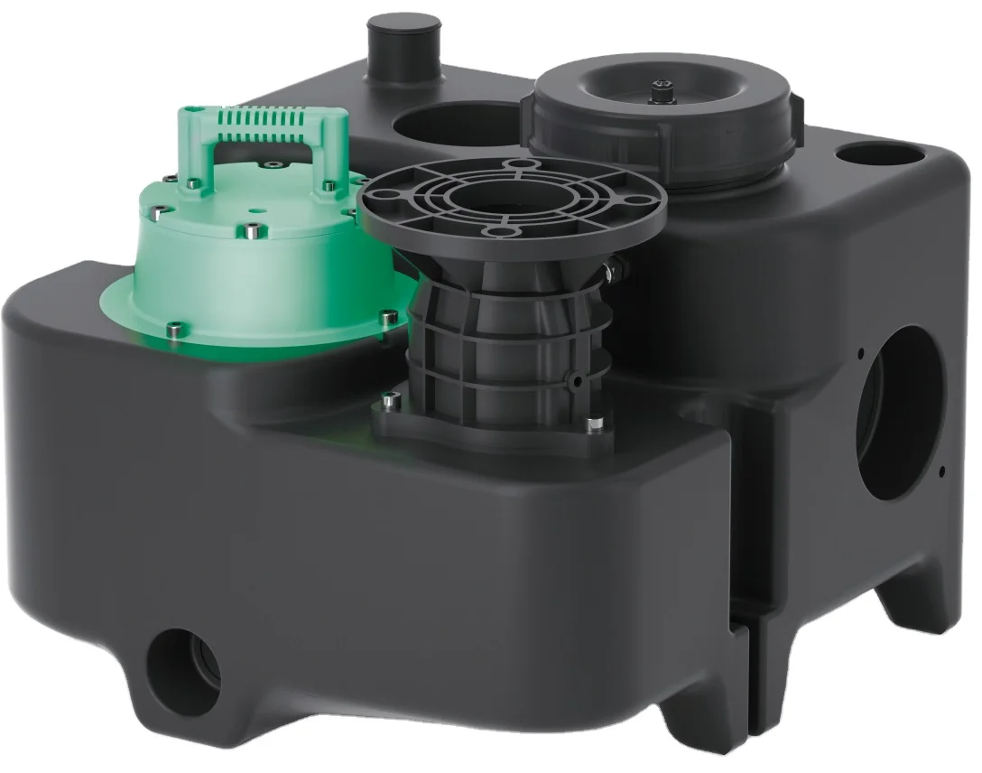 High Head Sewage Stainless Steel Submersible Pump for Domestic Basement Drainage Household Wastewater Treatment Lifting Station