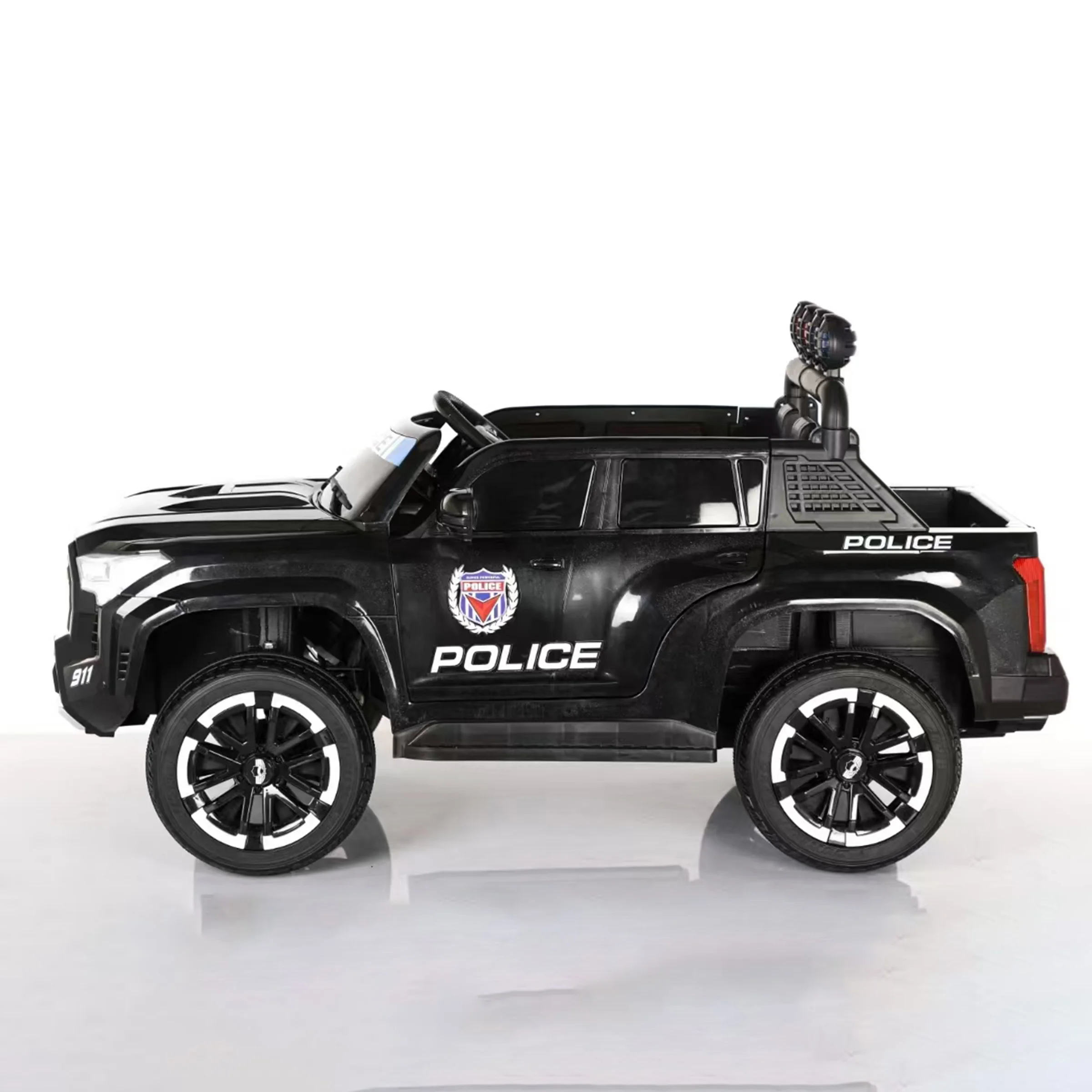 Best seller ride-on cars  buggy car electric child four-wheel Police car