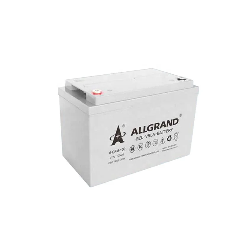 Allgrand Hot Sale Solar Energy Battery Gel Battery 12V 100ah Lead Acid Battery