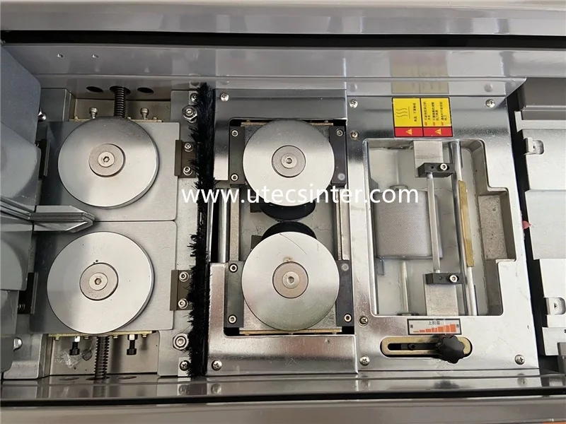 UK5 Automatic double run Silence Side eva glue book cover binding machine, a4 a3 hotmelt notebook binder stapler