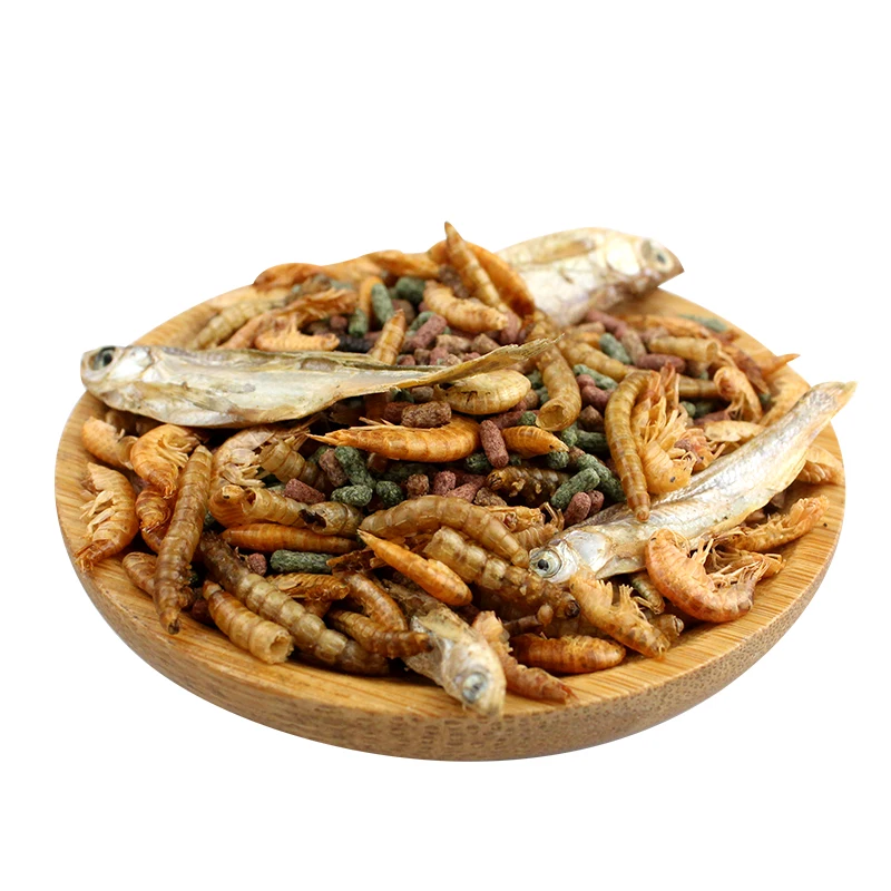  Высокое качество корм для черепахи высушенный mealworm креветка рыба Смешанная еда