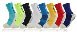 Wholesale Custom Logo Anti Slip Socks for Kids Youth Men Non Slip Grip Sock Football Soccer Socks