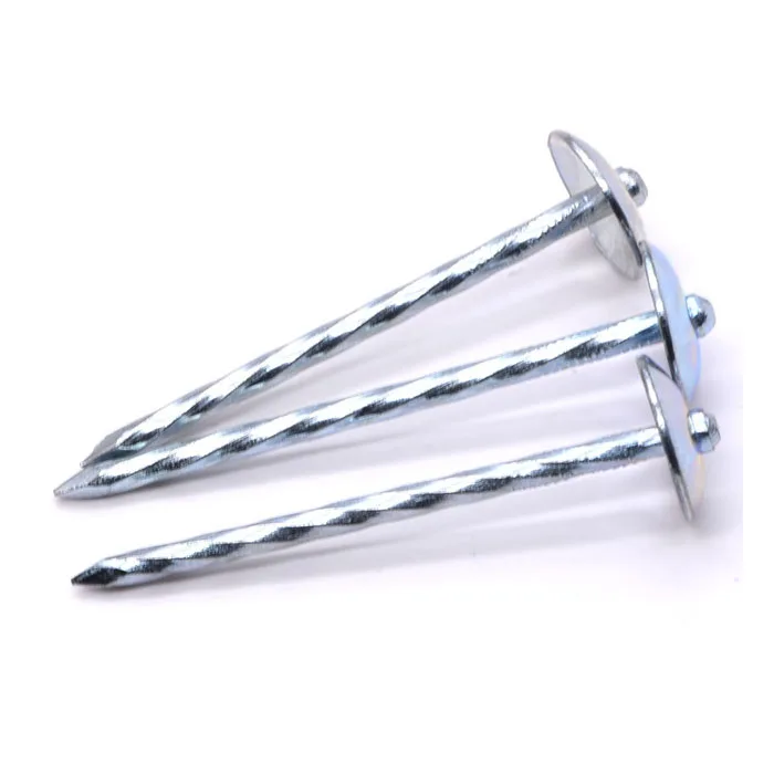 Manufacturers supply galvanized and polished corrugated nails  straight nail  umbrella head roofing nails