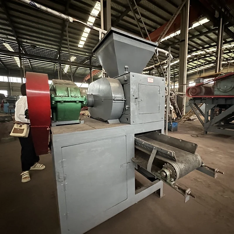 Multifunctional quicklime powder ball making equipment magnesium powder olive waste charcoal fluorspar briquette machine