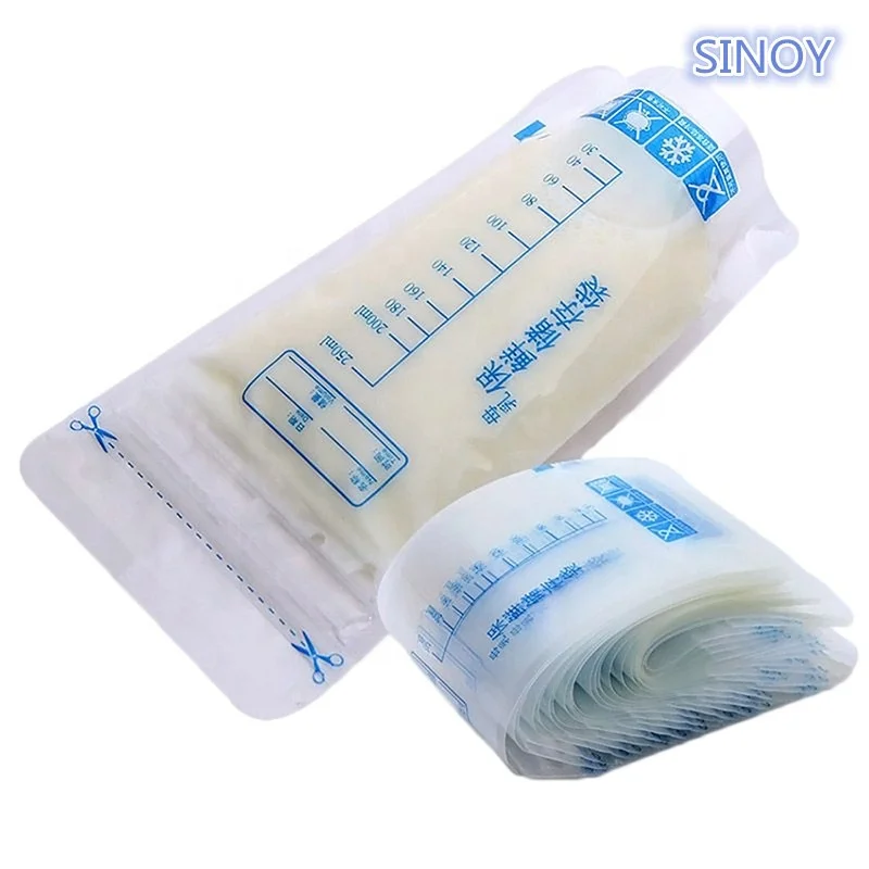 Bpa free breast milk storage bags for storing freezing breastmilk