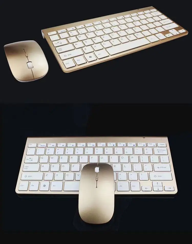 
2.4G wireless mini keyboard-low profile and compact-small keyboard Suitable for PC computers desktop computers notebook comput 