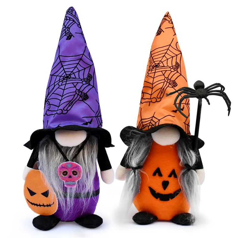 Wholesale Gnome Trick Or Treat Gnomes Plush Table Ornament Halloween Decorations Party Supplies Kids Gift