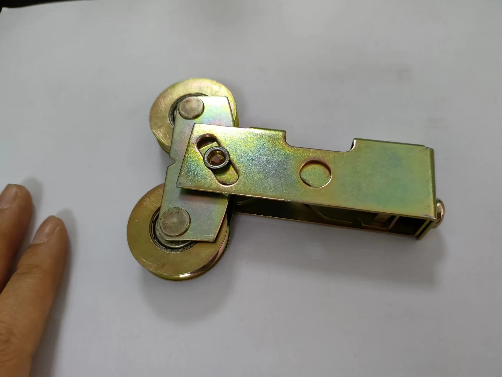 Heavy Duty Sliding Patio Tandem Door Roller Assembly 1-1/2 Inch Stainless Steel Ball Wheel Bearings