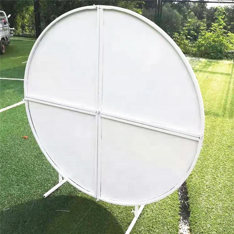 Wedding birthday baby shower iron circles large arch backdrops decor DIY Metal rack for welcoming stage balloon flowers decor