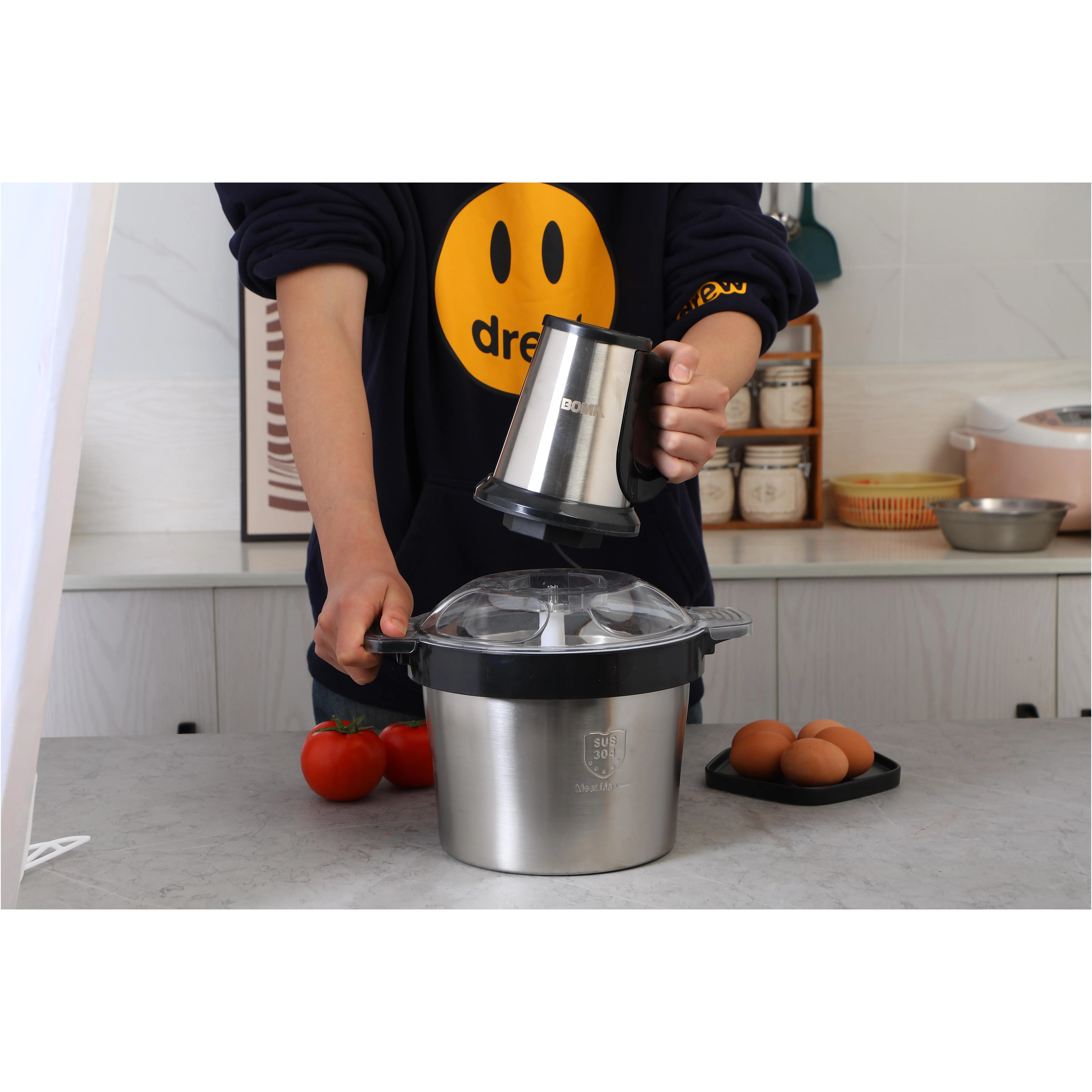 Meat Grinder New Fashion Latest Industrial Large Capacity Good Quality Wholesale Manual New Arrivals Meat Mincer Machine Manual