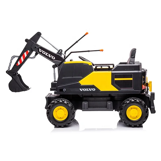 12V VOLVO Excavator kids ride on car with electronic licensed kids electric car remote control truck for kids