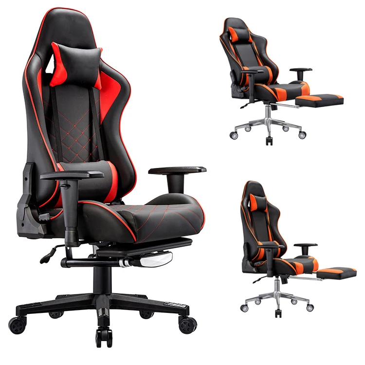 Wenchen G096A-1 High Quality Custom Executive Luxury 4D Armrest Ergonomic Footrest Gaming Chair