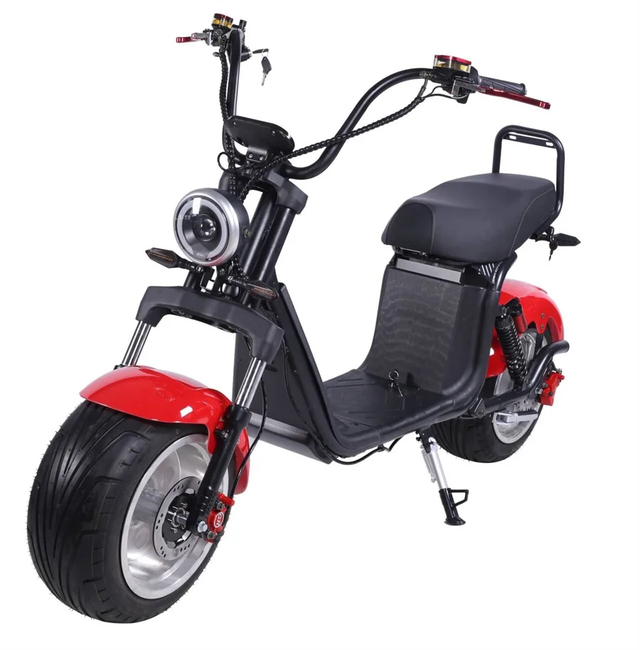 New Model Electric Scooter 3000w Eec Coc Citycoco 2000w 4000w Removable Battery E Chopper 80km/h