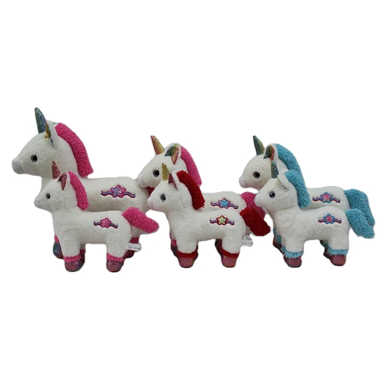 Quality Custom Unicorn Plush Toys Stuffed Animal Cute Peluche Stuffed Unicorn Plush Toy for Promotional Gift for Children