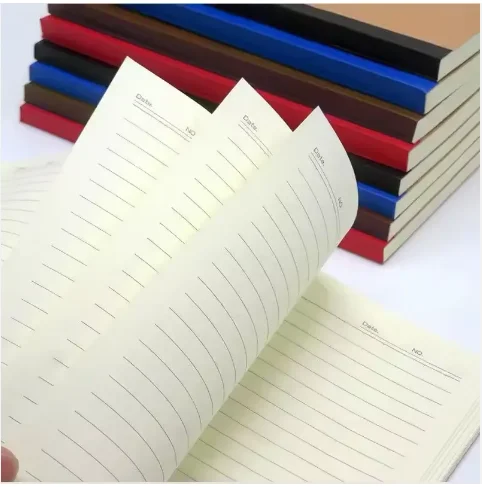 Wholesale Custom Logo School Supplies Lined Colored Exercise Books Agenda Journal Notebook