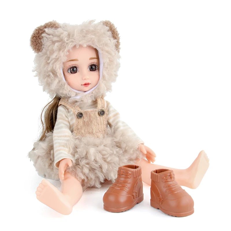 Soft Silicone Toddler Children Festival Gifts The Fine Doll Girl Toys Doll