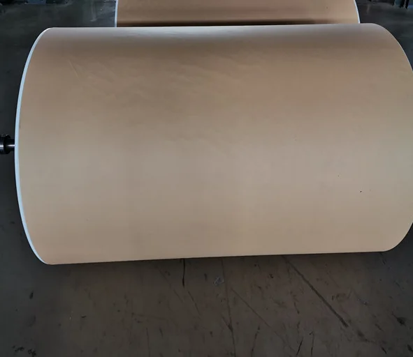 30 GSM to 100 GSM PE coated brown kraft paper roll for food packaging