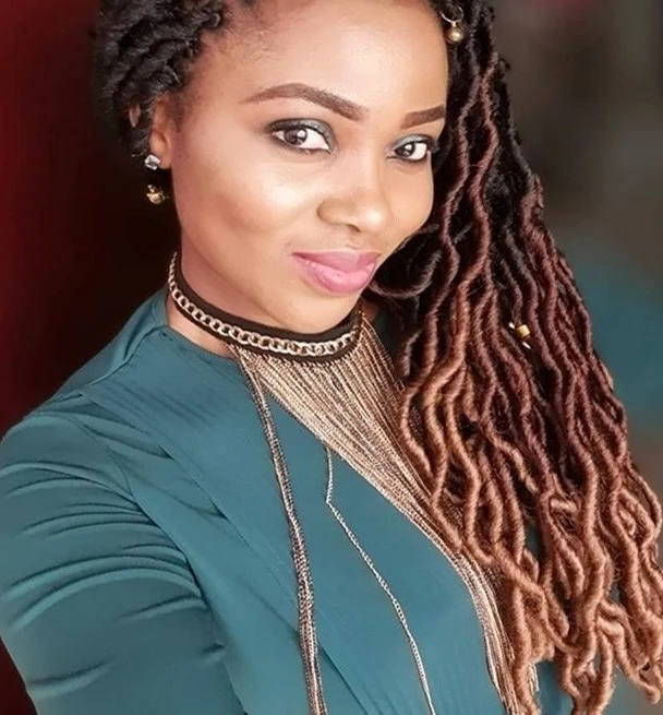 Nu Locs Dreadlocks Dyed Gypsy Locs European wigs African dreadlocks Hair extensions braids