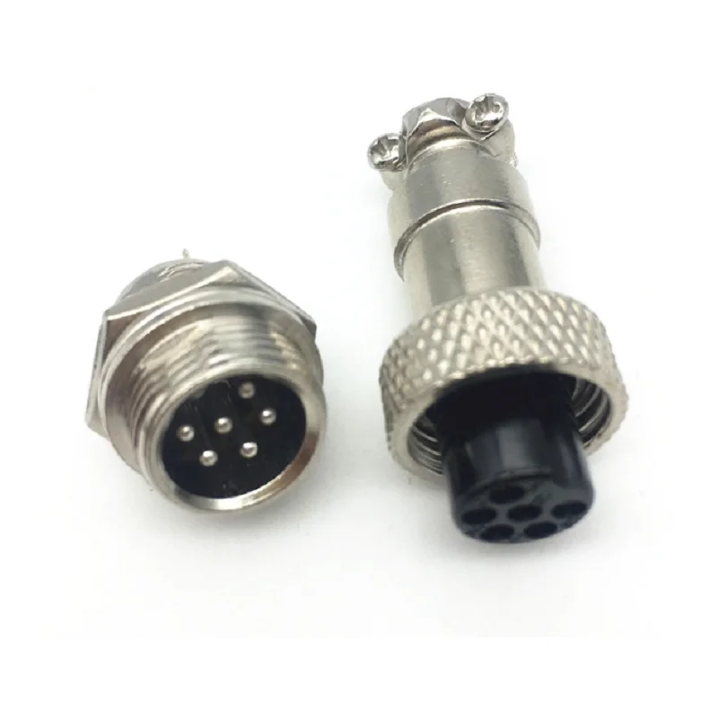 Aviation Male and Female Plug GX12 Hole Circular Round Plug Socket Connector