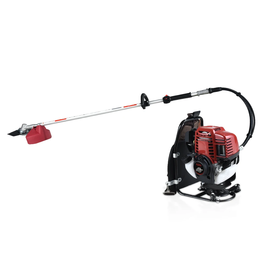 
China garden 4 stroke petrol gasoline weed grass cutter machine 
