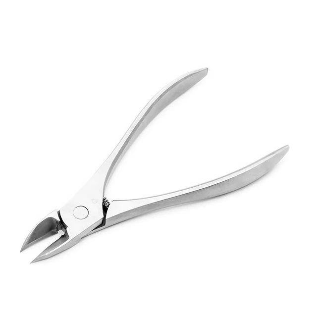 Ultra Sharp Professional Stainless Steel Manicure Nail Cutticle Spring Pedicure Podiatry Nippers For Nails