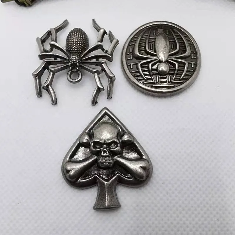 Wholesale Metal Conchos Zinc Alloy Jeans Garment Rivets Button Spike Spider Skull Rivet for Clothing