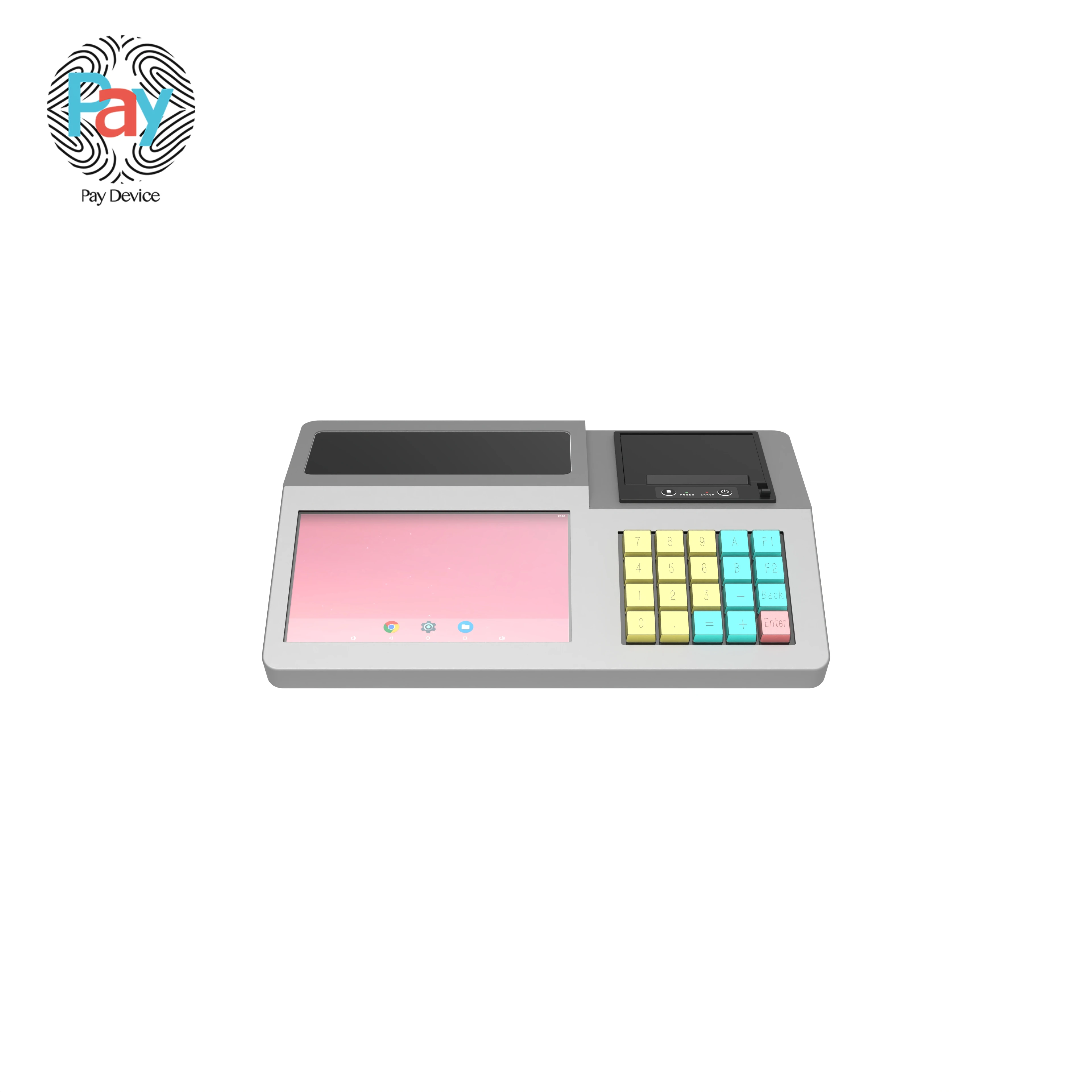 Customizable Metal Keyboard POS All-in-One Machine for Restaurant Use Supplied by Senraise