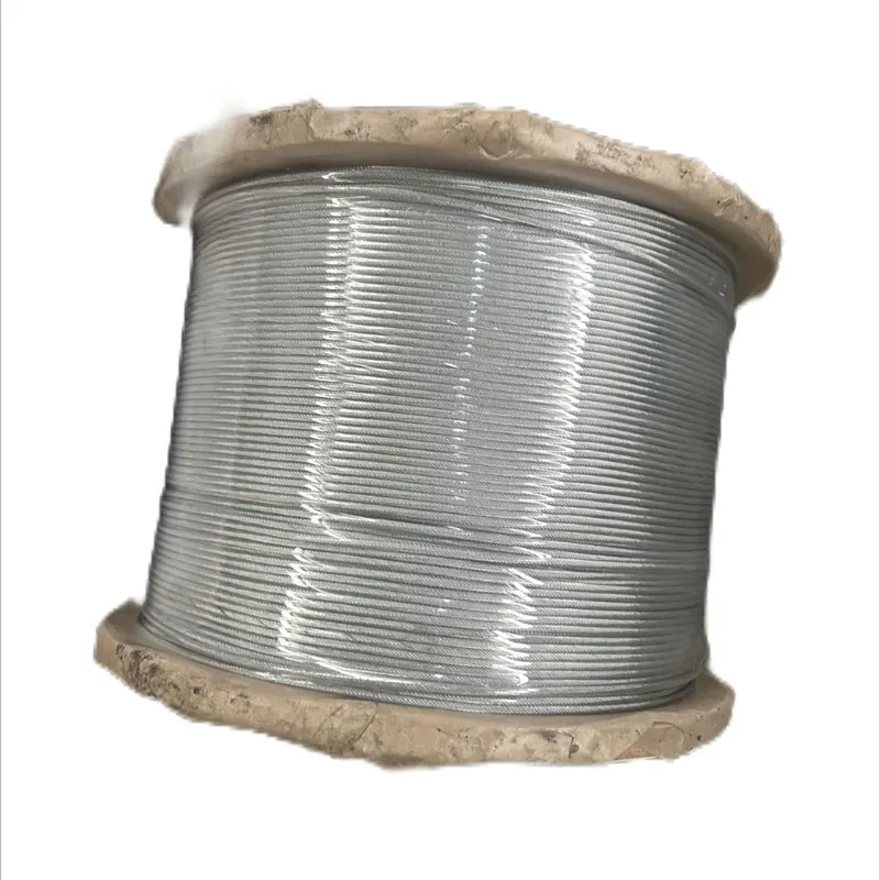 Wholesale 7x7 Wire Carbon Steel Rope From China Factory Galvanized Finish Balcony Rope