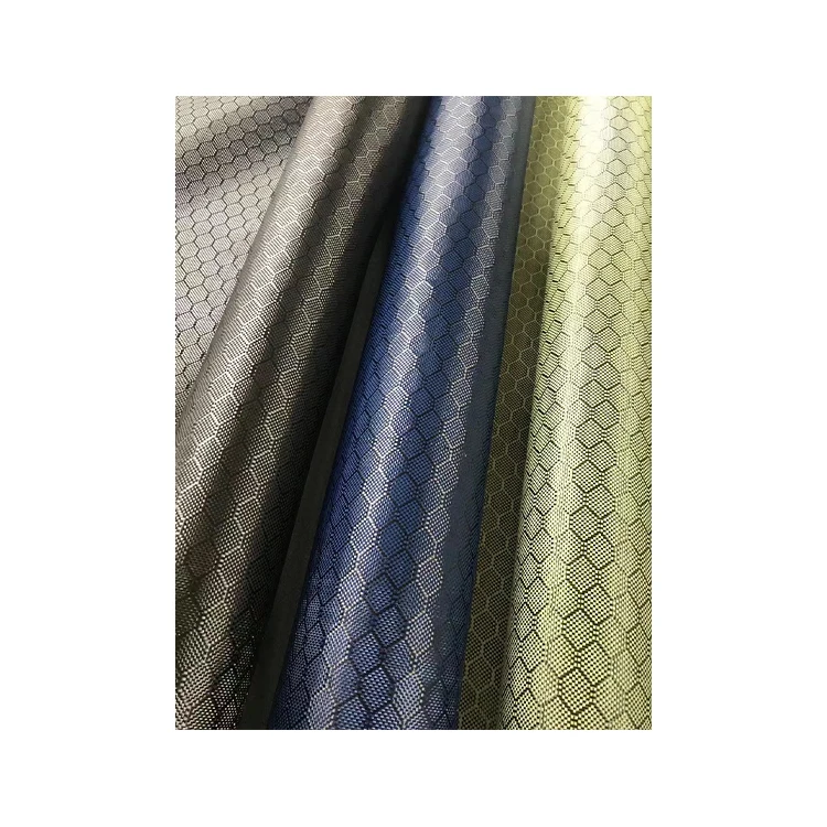 Carbon aramid mixed honeycomb fiber fabric fiber cloth