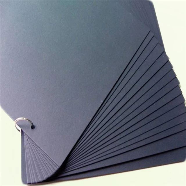 
FSC High Quality Black Paper in Sheet/A4 size black tissue paper 