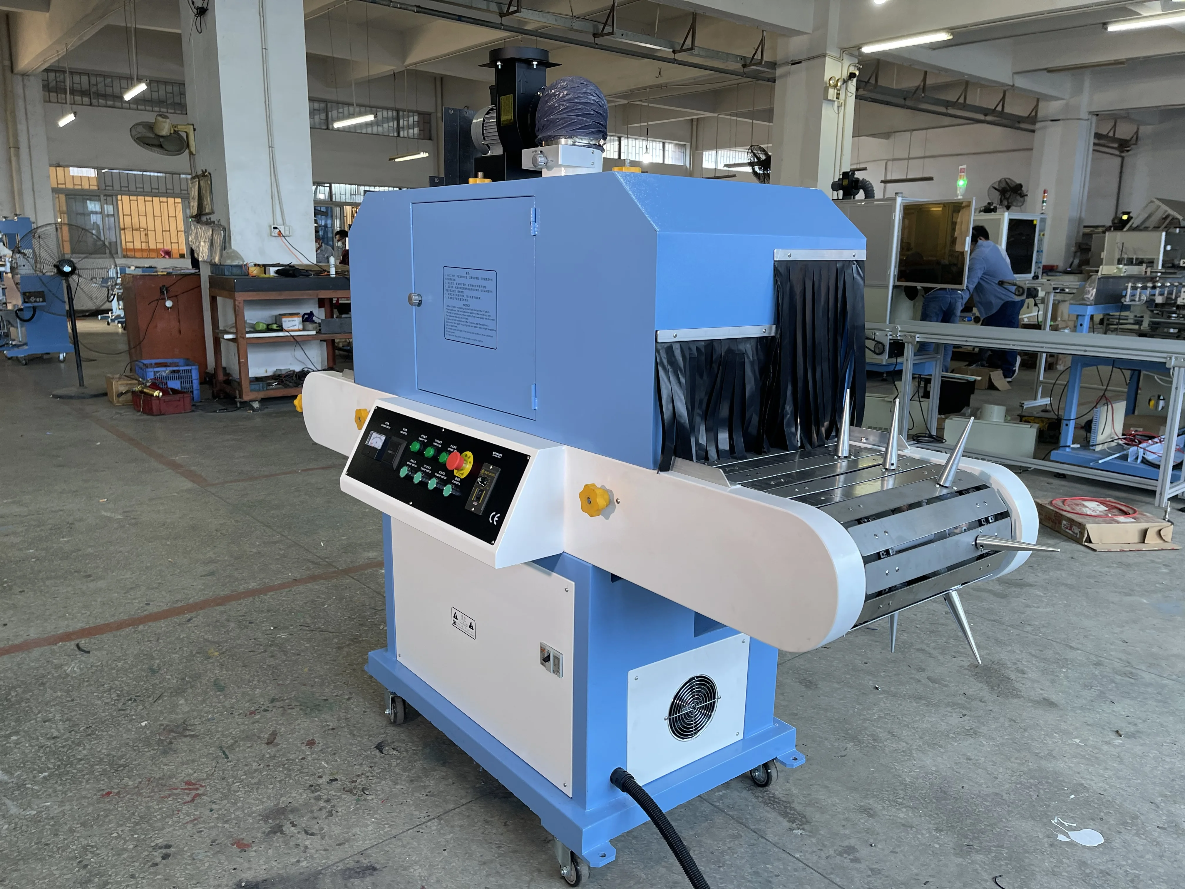 Plastic Bucket UV Curing Machinery Semi Automatic PP Bucket UV Curing Machine for Plastic Cup Drying