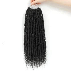 Bomb Twist Hair Spring Passion Twist Crochet Hair Prelooped Dreadlocks Synthetic Braids Hair Extension