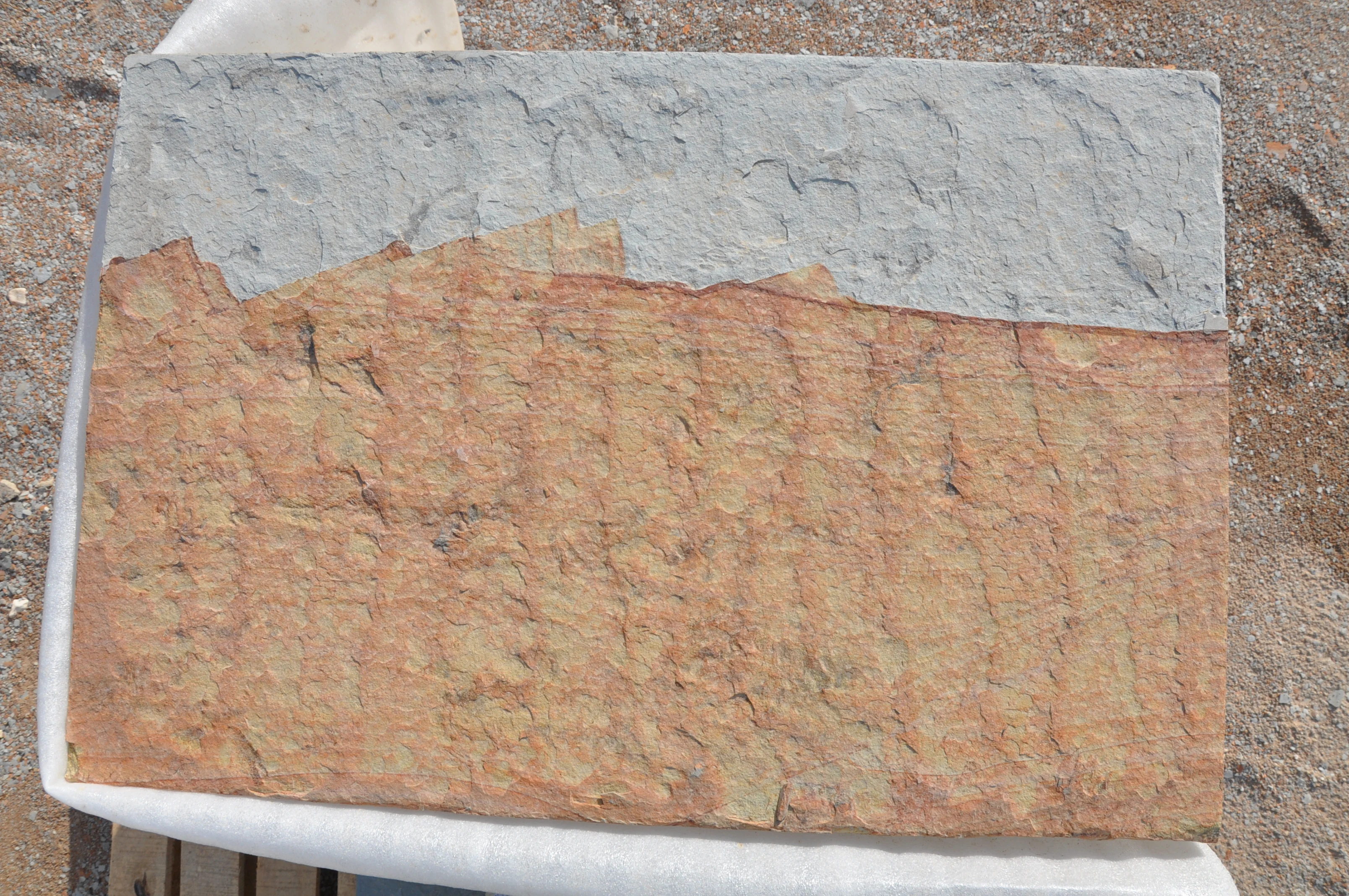various color  sandstone plate for decoration of building road pave
