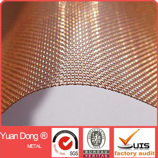 Phosphorus Bronze cooper wire / Red brass wire mesh materials