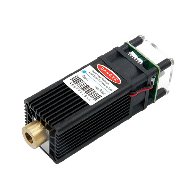 10W Ultra-Fine Compressed Spot Laser Module 10W Optical Power Fixed-Focus Engraving Speed Higher Laser for Cutting CNC DIY Laser