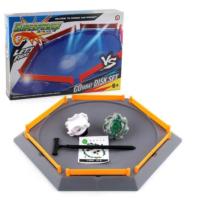 Color Box Packaging Blue Hexagonal bright yellow rim of gyro disk arena of the battle disk multi-series peripheral accessories