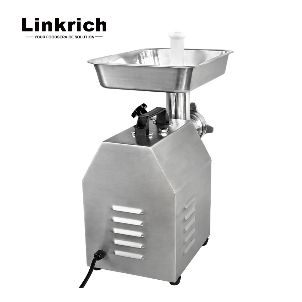 TD-12 High Output Industrial Electric Meat Mincer Stainless Steel with Reliable Motor for Restaurants and Hotels New