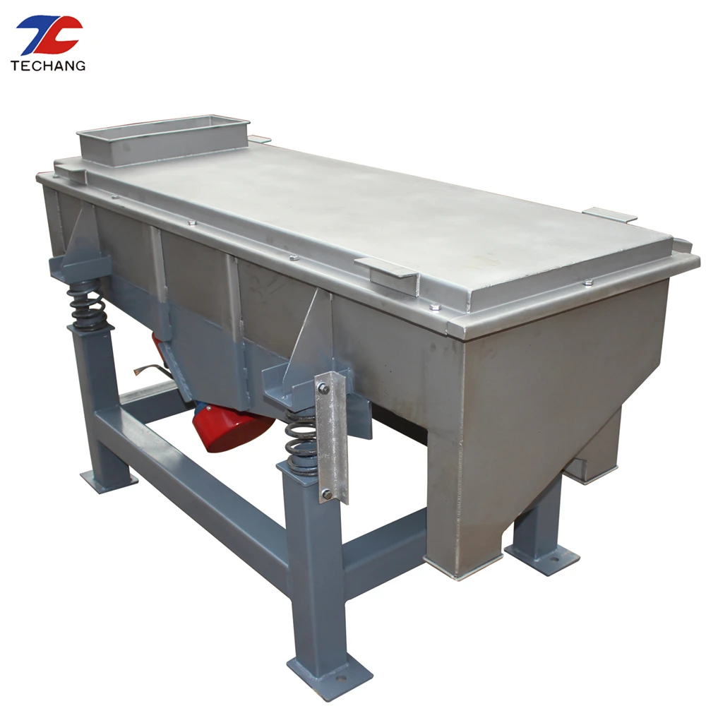 Linear Vibrating Screen Sifter For Frozen Fruit Cubes