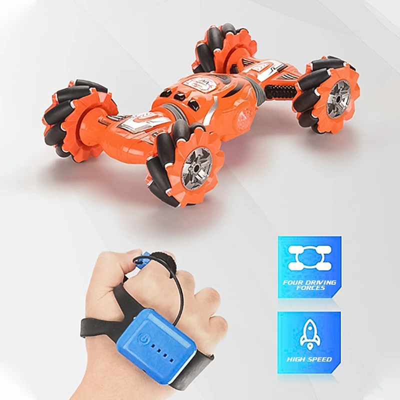 2.4G Double Side Hand Controlled Radio Remote Control Racing Car Hobby Drift 360 Degrees Dancing RC Stunt Car