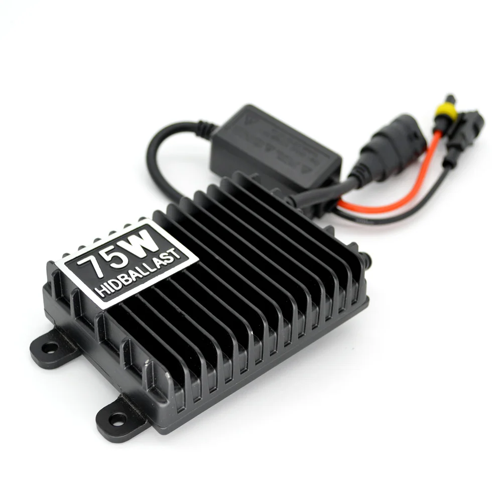 Балласт HID K75 12V 75W Высокая Мощность Быстрый старт тонкий балласт для ксеноновых автомобильных фар