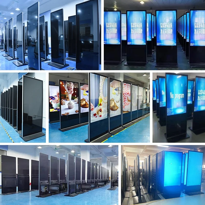 New Product Floor Standing Kiosk 55 Inch Indoor Affiliate Program Digital Signage