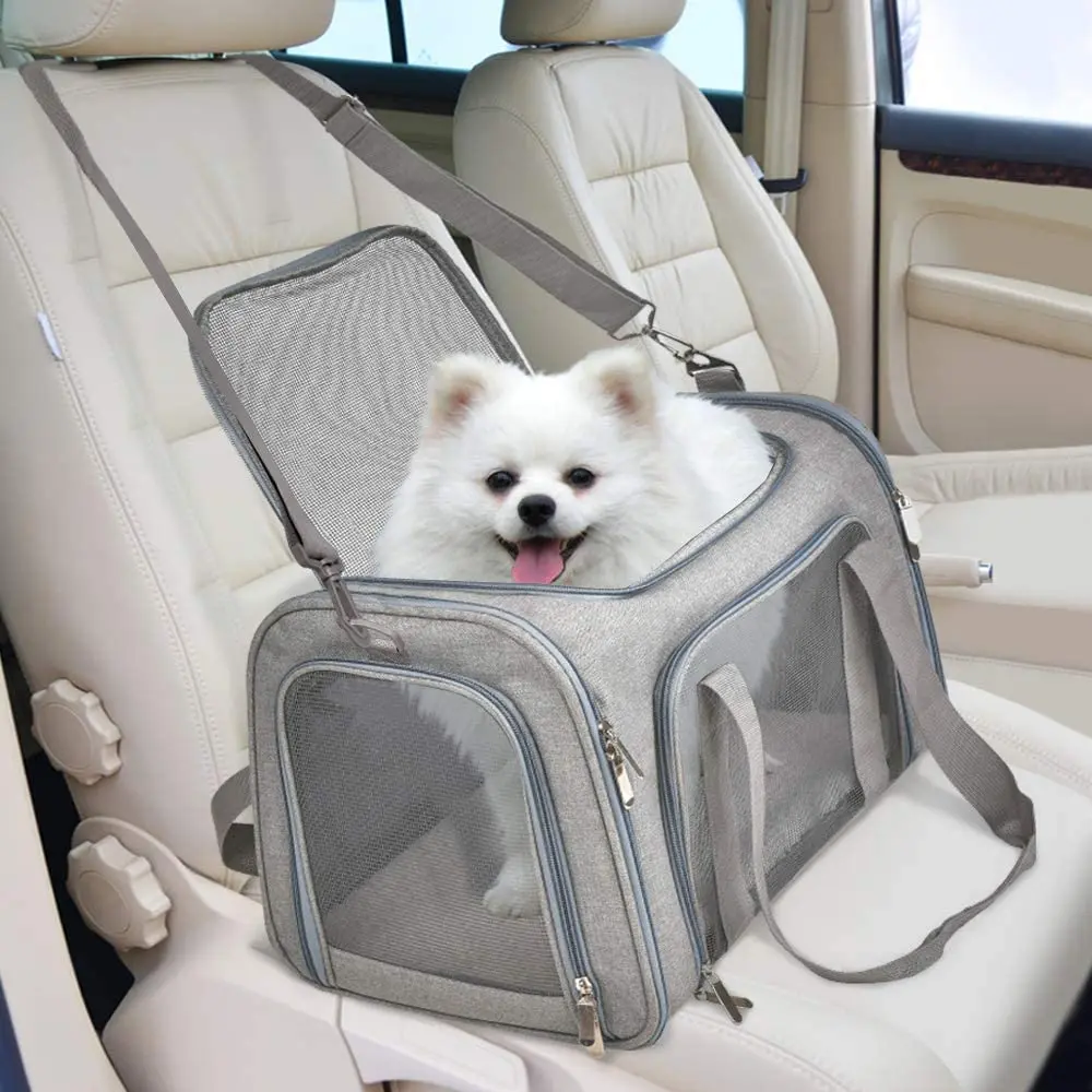 Cat Carriers Dog Carrier Pet for Small Medium Cats Dogs Airline Approved