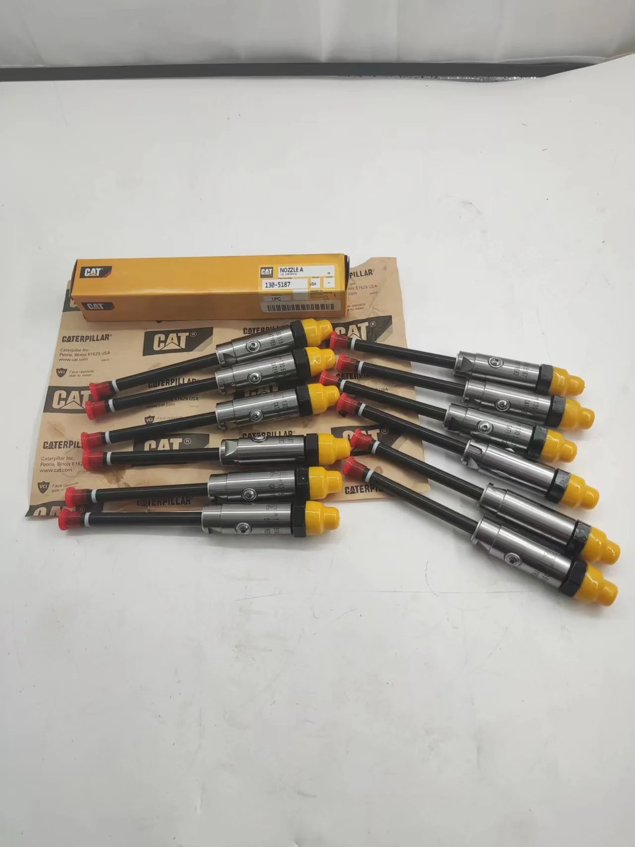 DIGEER экскаватор дизельный двигатель запчасть форсунка для cat 3406 впрыск топлива 130-5187 1305187 карандаш инжектор
