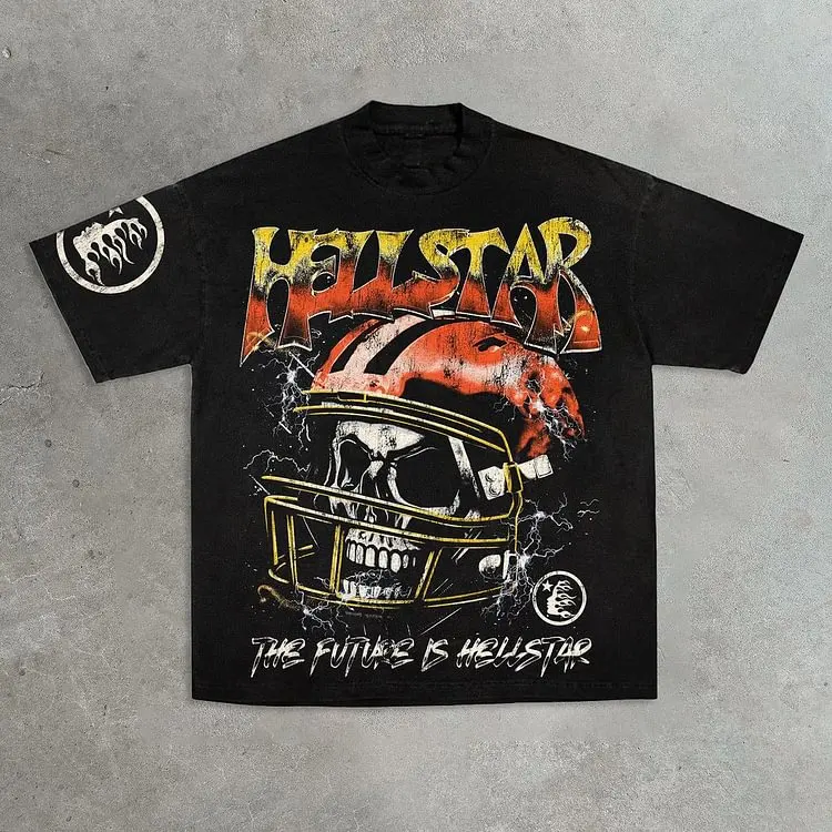 Cutout Distressing 100% Cotton Shirt 250 Gms Heavyweight Two Sleeves T-shirt
