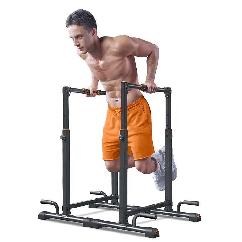 ZONWINXIN Adjustable Dip Stands Home Push Up Stand Workout Dip Bar Equalizer bar Home Equipment Functional Station parallel bars
