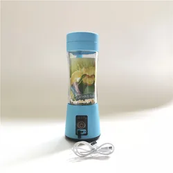 Warehouse Electronic Mini Bottle Blender Home USB 6 Blades Juicer Cup Machine Wireless Portable Fruit Juice Blenders