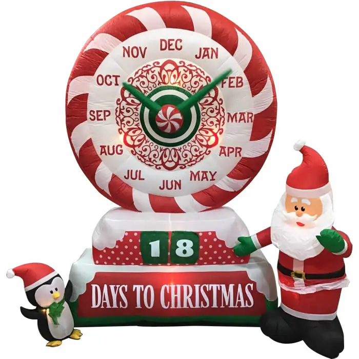 Cheap Free Shipping 9ft Gemmy Airblown Inflatable Prototype Christmas for Advertising
