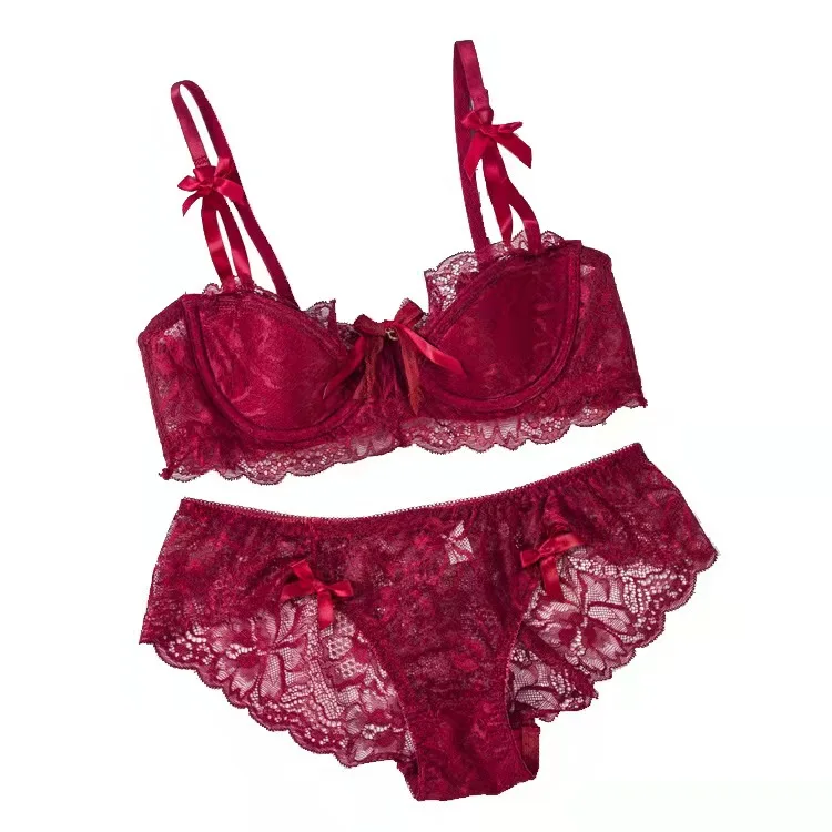 Sexy lace bra panty set Plus size sexy lingerie ladies  panties sex underwear accessories girls women sexy plus size underwear