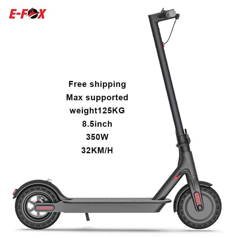 8.5 inch folding scooter electric adults 350w fat tire scooter usa fast electric scooters