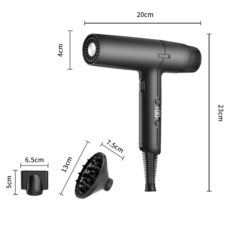 Профессиональный фен для дома, легкая Портативная сушилка для волос